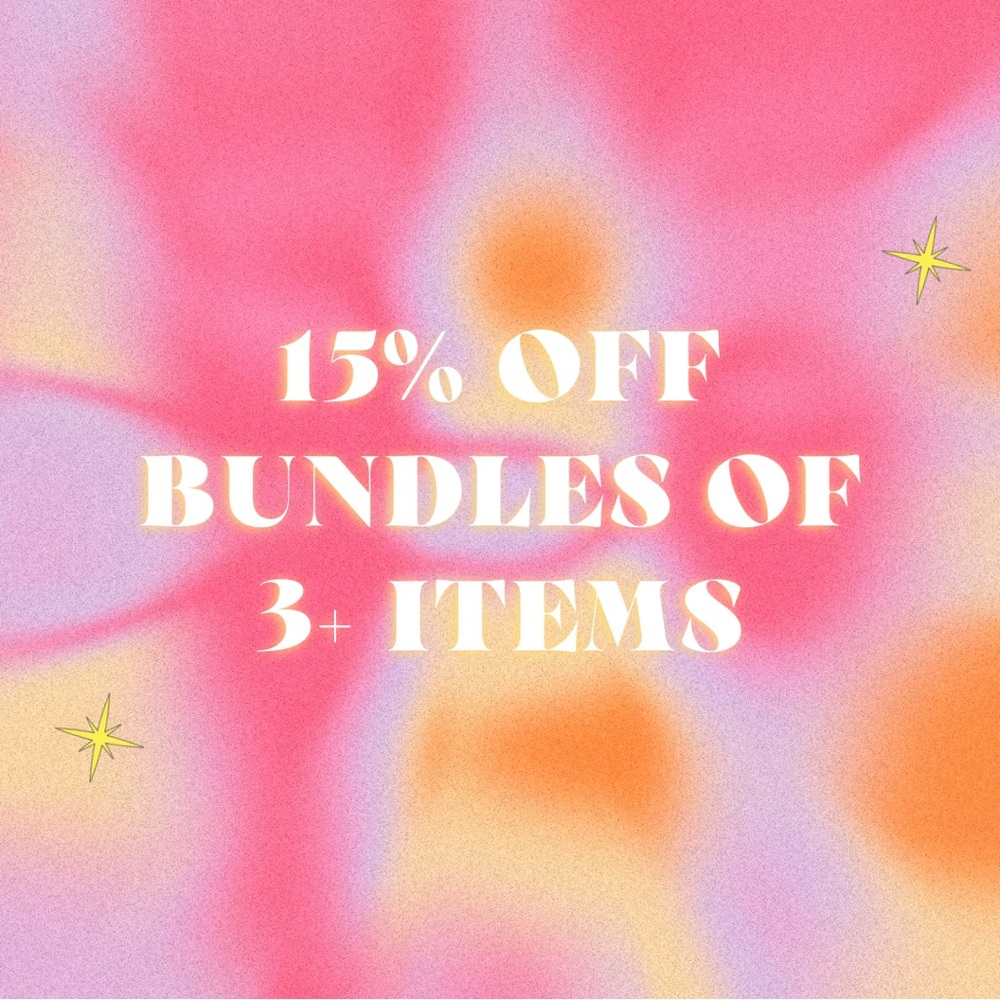 ✨🟪15% off a bundle of 3 or more!!🟪✨